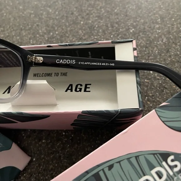 Caddis Unisex 1.25 Bixby Glasses NIB - Picture 5 of 9